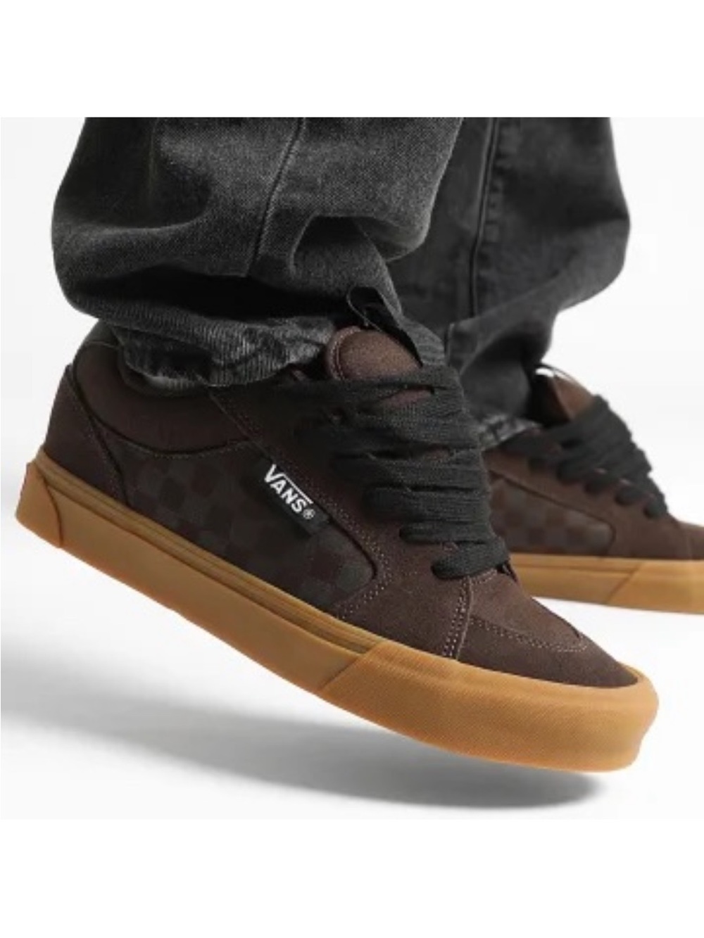 VANS Men's Vans Chukka Push - Demitasse/Black 8.5 Men’s / 10 Women’s